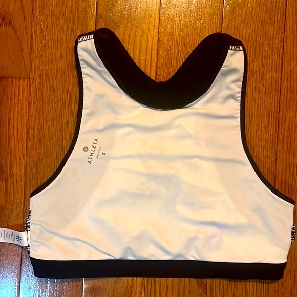 Athleta floral print crop top size small - Picture 5 of 6